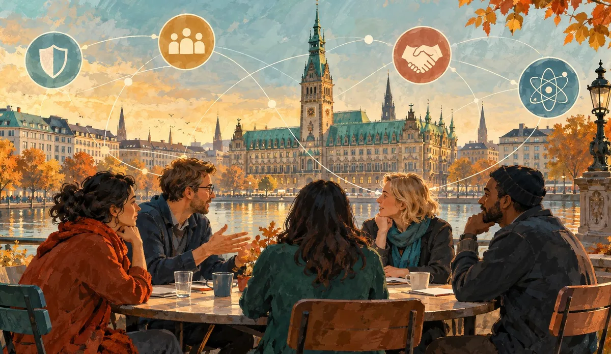 Hamburg’da Kriz Dönemlerinde Güvenlik Tartışılıyor
