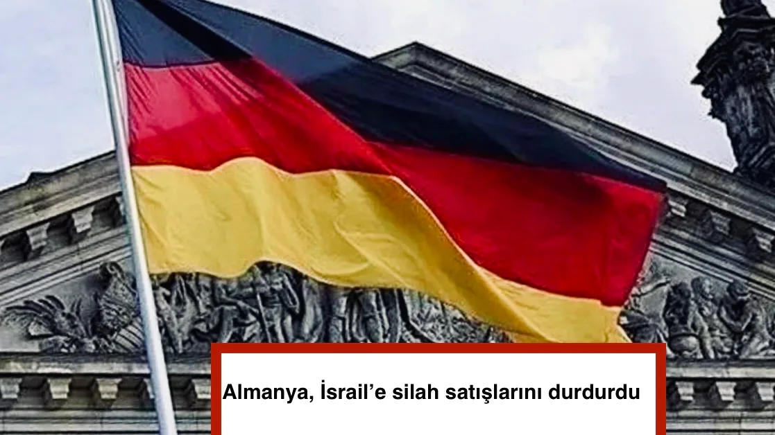 Almanya, İsrail’e silah satışlarını durdurdu