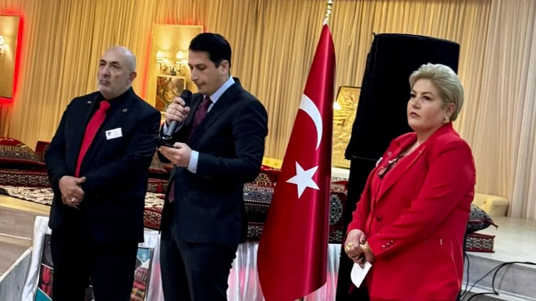 Fatma Şahin live beim Gaziantep-Abend in Hamburg zugeschaltet