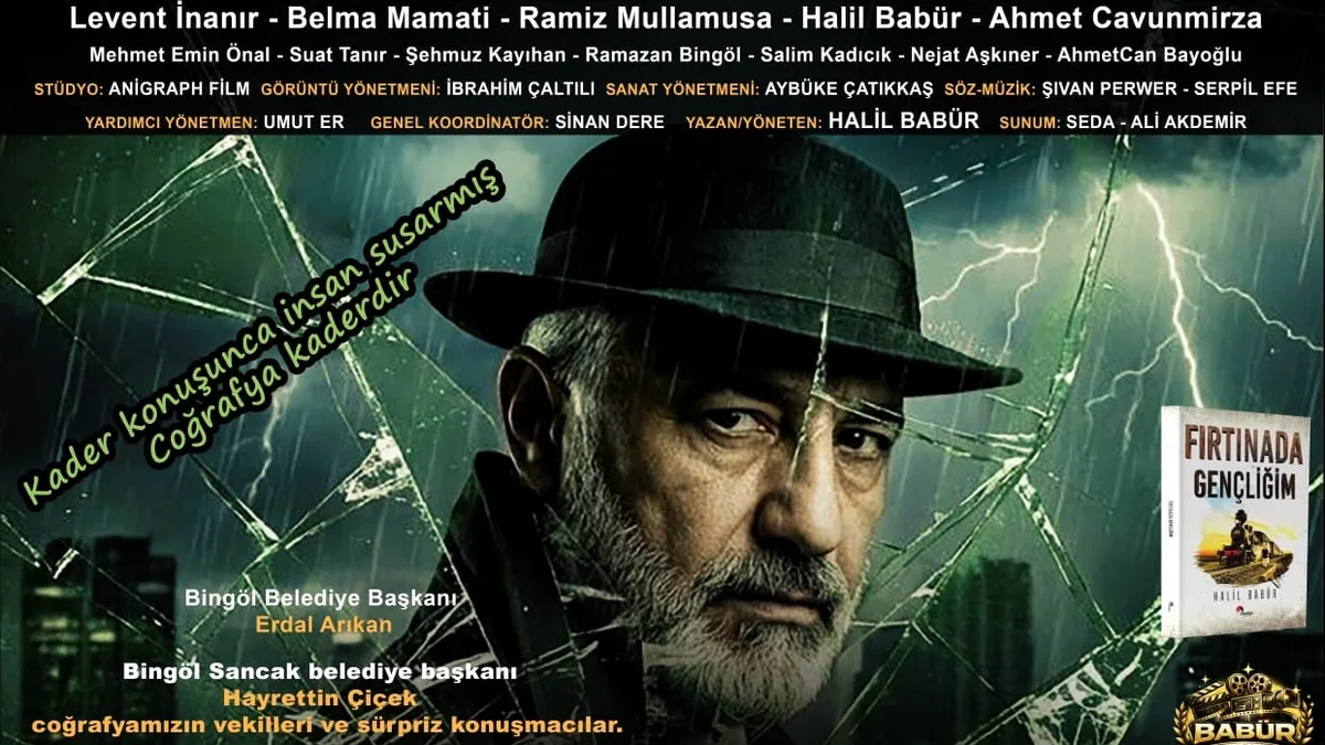 Halil Babür’ün Dev Projesi “Fırtınada Gençliğim”
