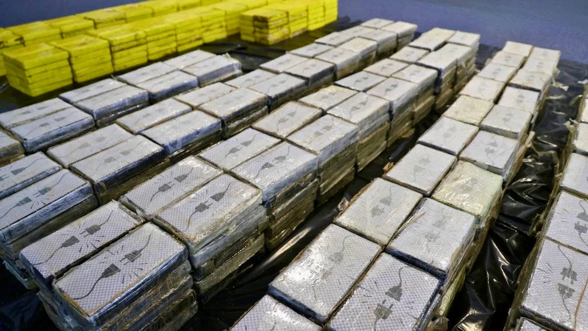Hamburg’da 14 Milyon €’luk Kokain Ele Geçirildi