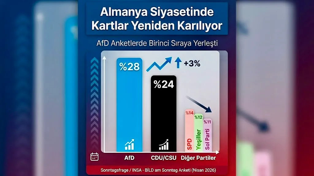 AfD Anketlerde Zirveye Yerleşti