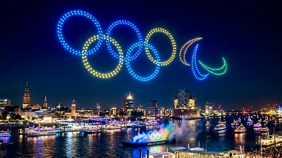 Hamburg schreibt seine Entschlossenheit auf dem Weg zu Olympia in den Himmel