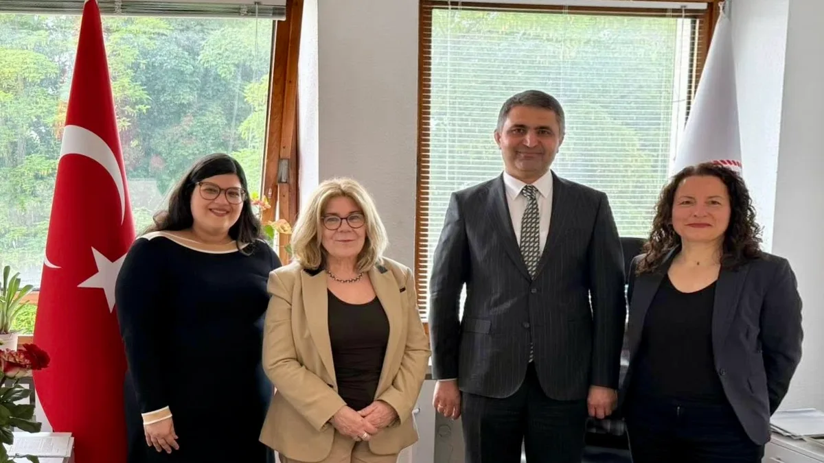 TÖDER Yönetiminden Eğitim Ataşesi Mustafa Ekici’ye Verimli Ziyaret