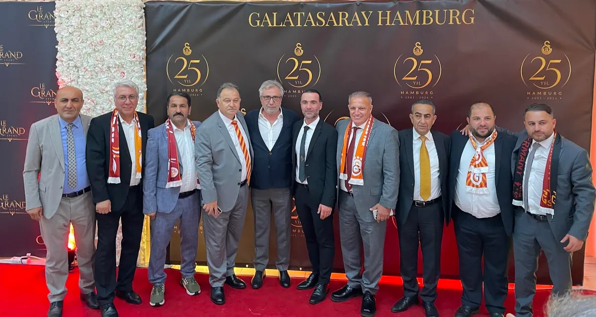 Galatasaray Hamburg’un 25. Yılı Coşkuyla Kutlandı