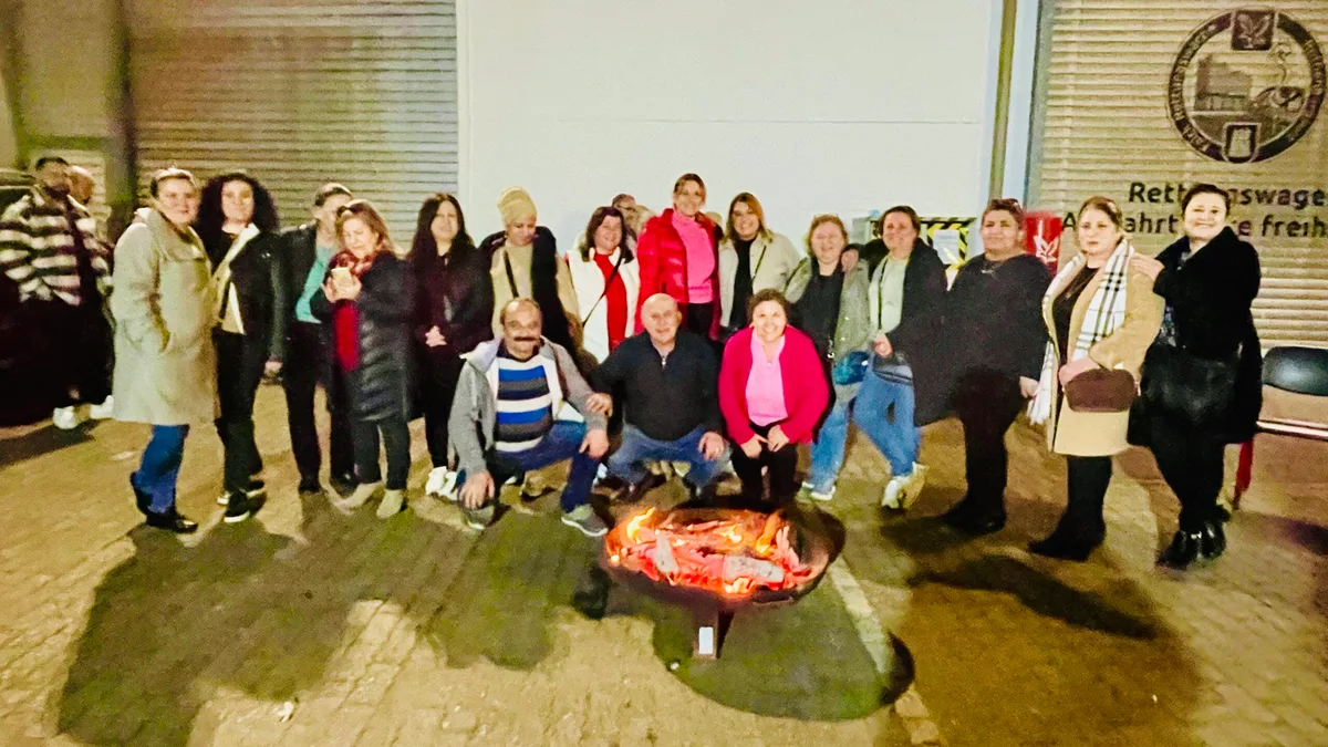 Bei Haak-Bir wird das Nevruz-Feuer für Gerechtigkeit und Freiheit entzündet
