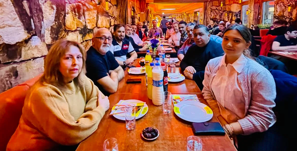 Doğan Öztürk empfängt Mitglieder des Türkischen Presseverbands Hamburg