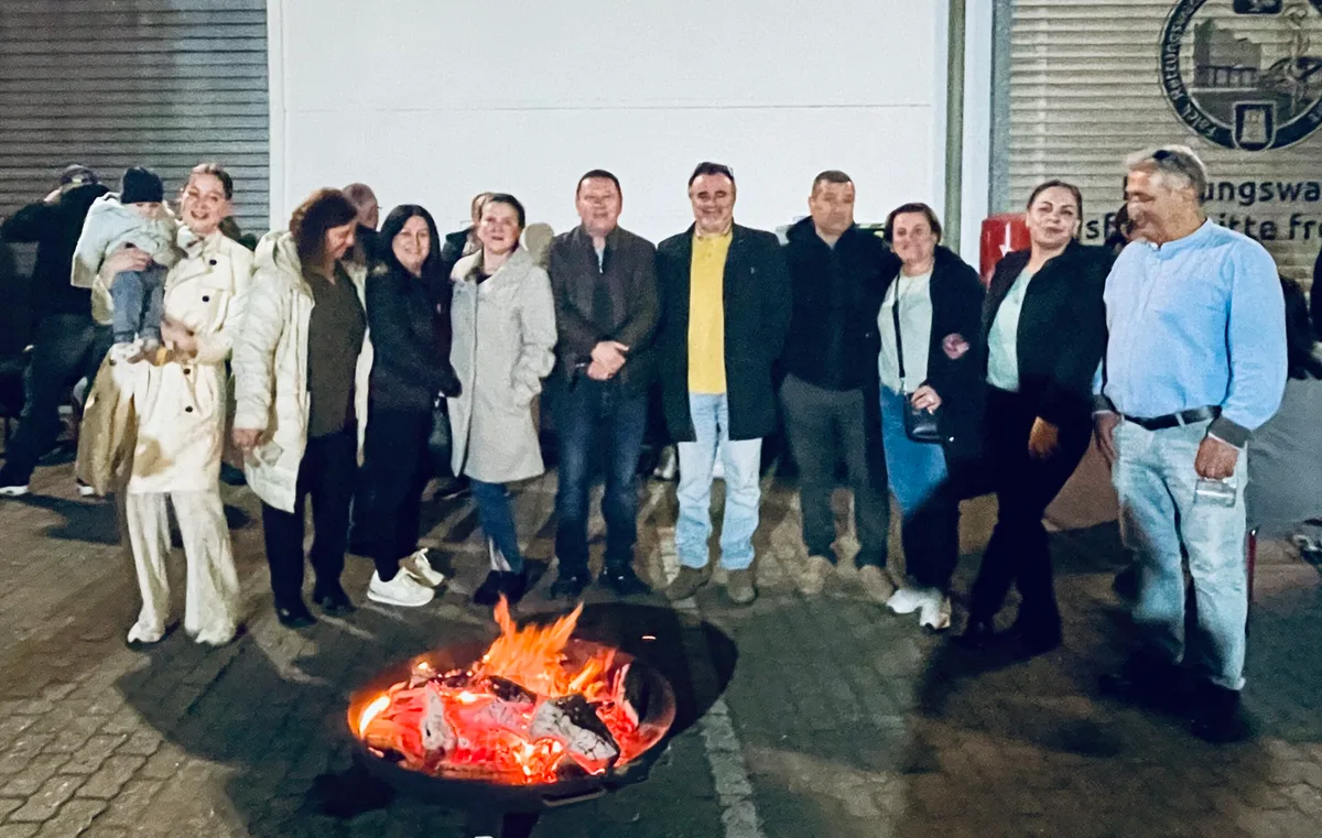Bei Haak-Bir wird das Nevruz-Feuer für Gerechtigkeit und Freiheit entzündet