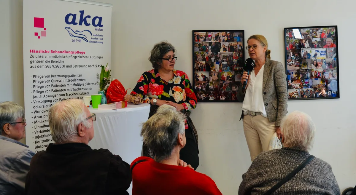 Esma Arslans Kranken- und Pflegeunternehmen feiert sein 27. Jubiläum