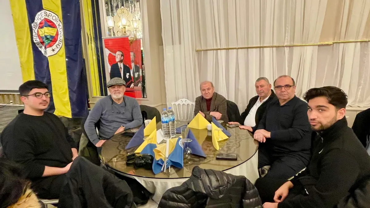 Solidaritätstreffen der Hamburger Fenerbahçe-Fans