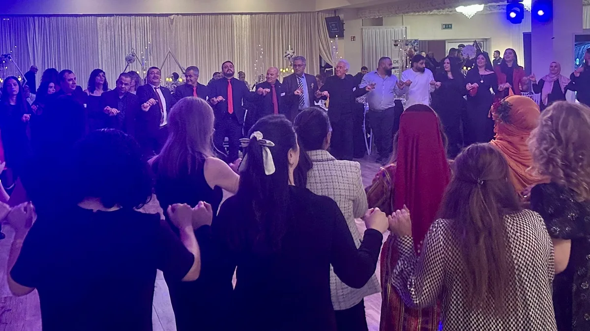 Fatma Şahin live beim Gaziantep-Abend in Hamburg zugeschaltet